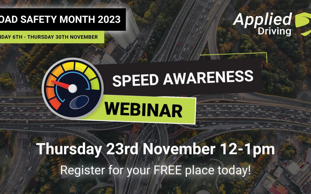 Speed Awareness Webinar